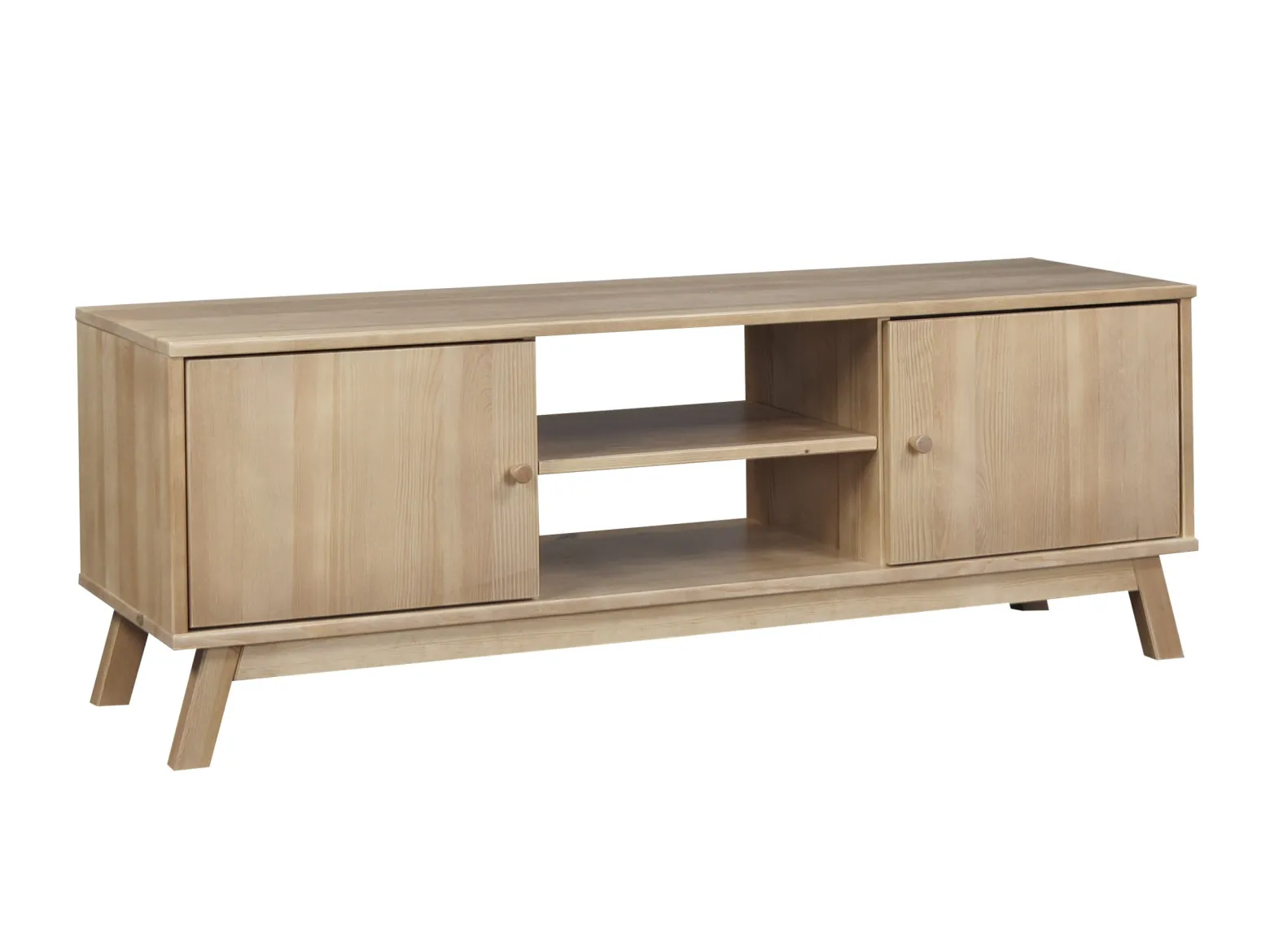Szafka RTV drewniana OREGON WOOD 150 cm, kolor dębowy