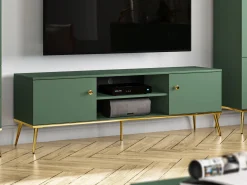 Szafka RTV GRIN 160 zielona