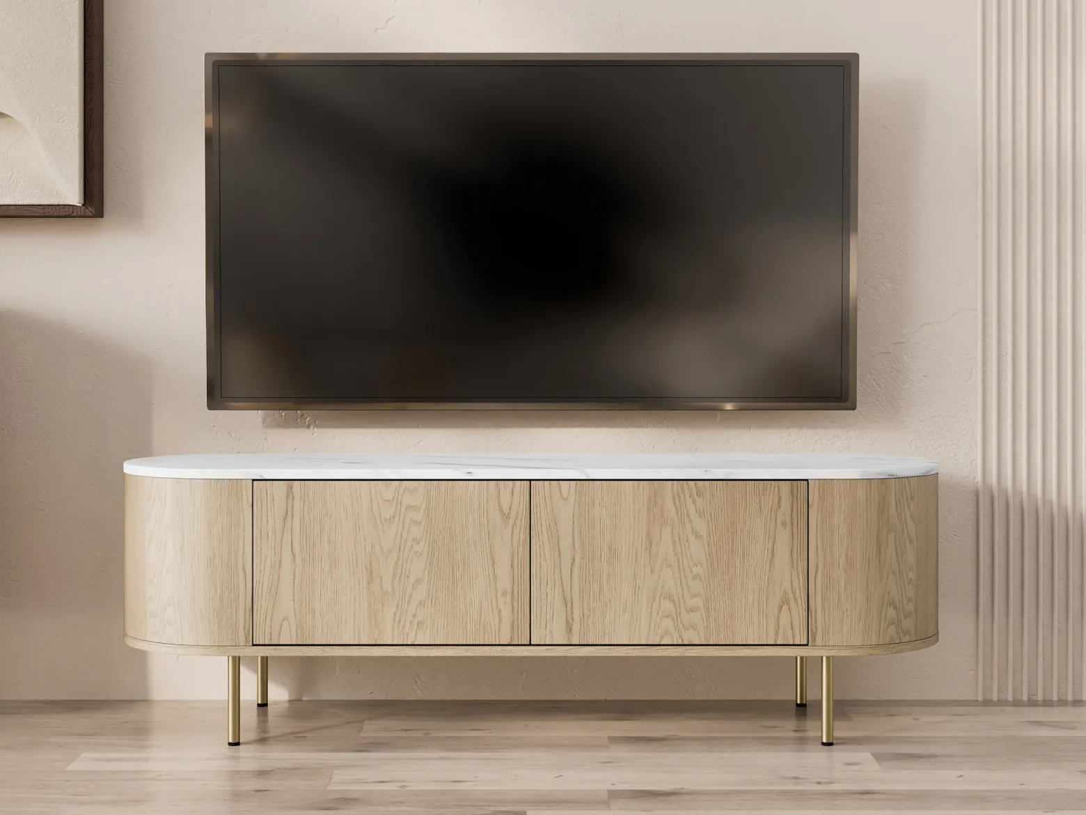 Szafka rtv Lygrint 140 2D