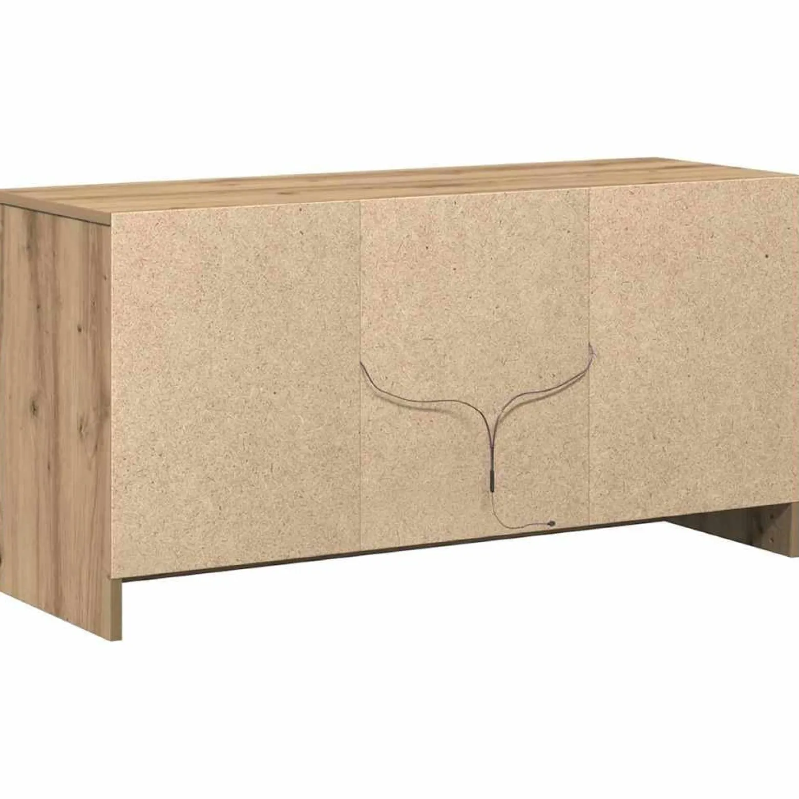 Szafka RTV Stolik Półka Szafka Pod Telewizor Do Salonu LED 100 x 34 x 50 cm