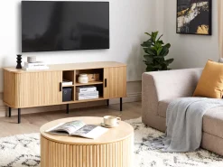 Szafka RTV telewizor do 70ʺ jasne drewno