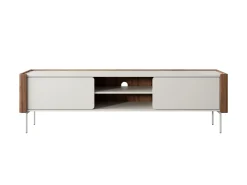 Szafka RTV VEZERE 180 cm orzech warmia/kaszmir
