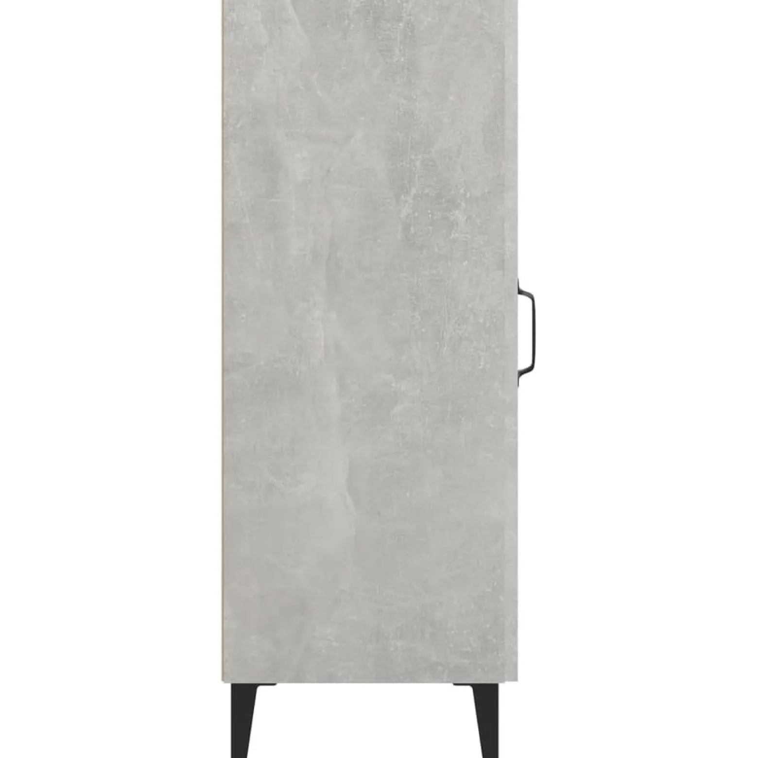 Szafka Szara Beton 34.5x34x90 cm do Salonu Pokoju Sypialni