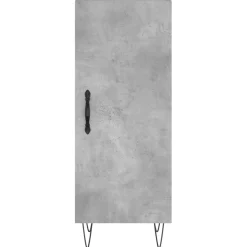 Szafka Szara Beton 34.5x34x90 cm do Salonu Pokoju Sypialni