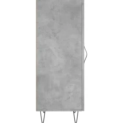 Szafka Szara Beton 34.5x34x90 cm do Salonu Pokoju Sypialni