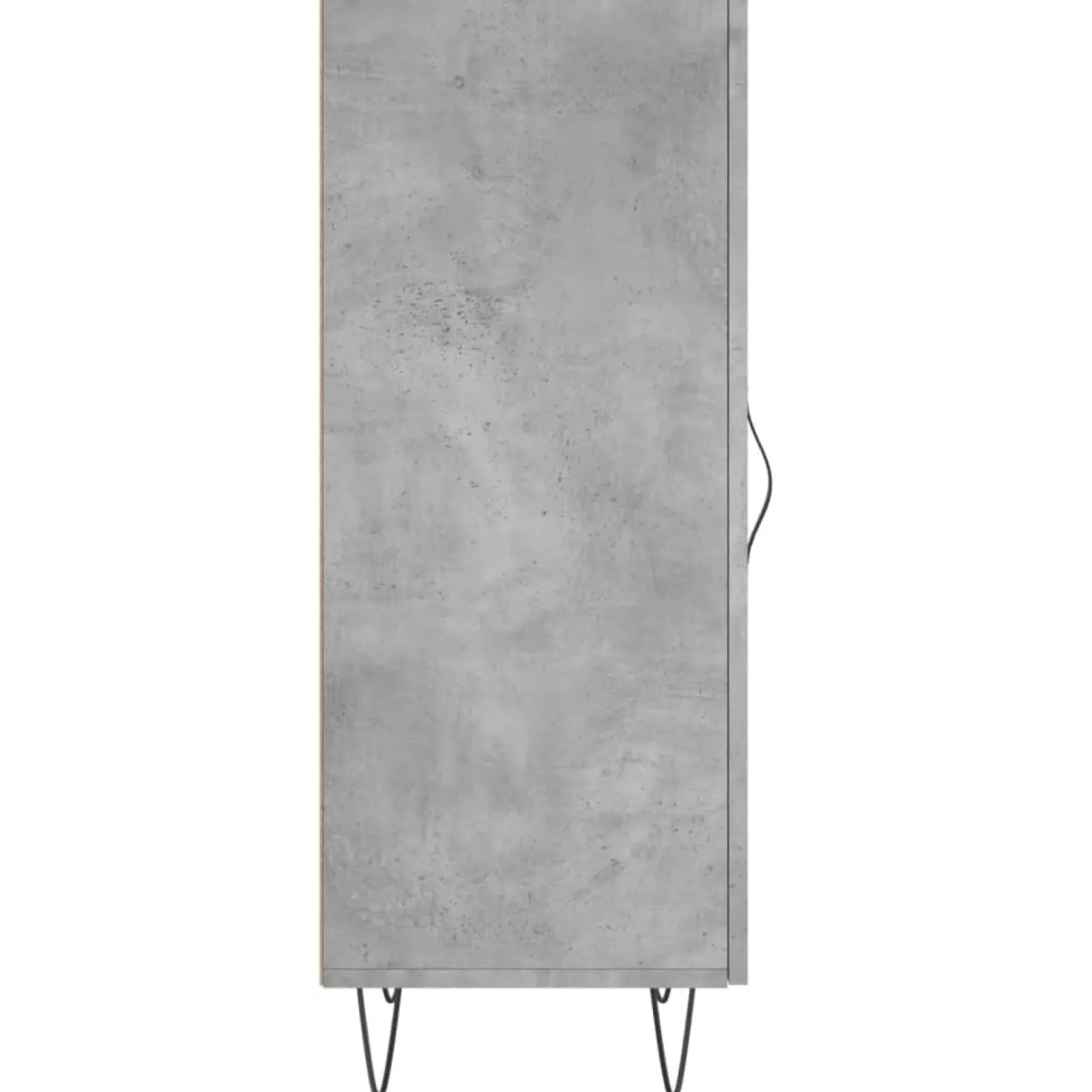 Szafka Szara Beton 34.5x34x90 cm do Salonu Pokoju Sypialni