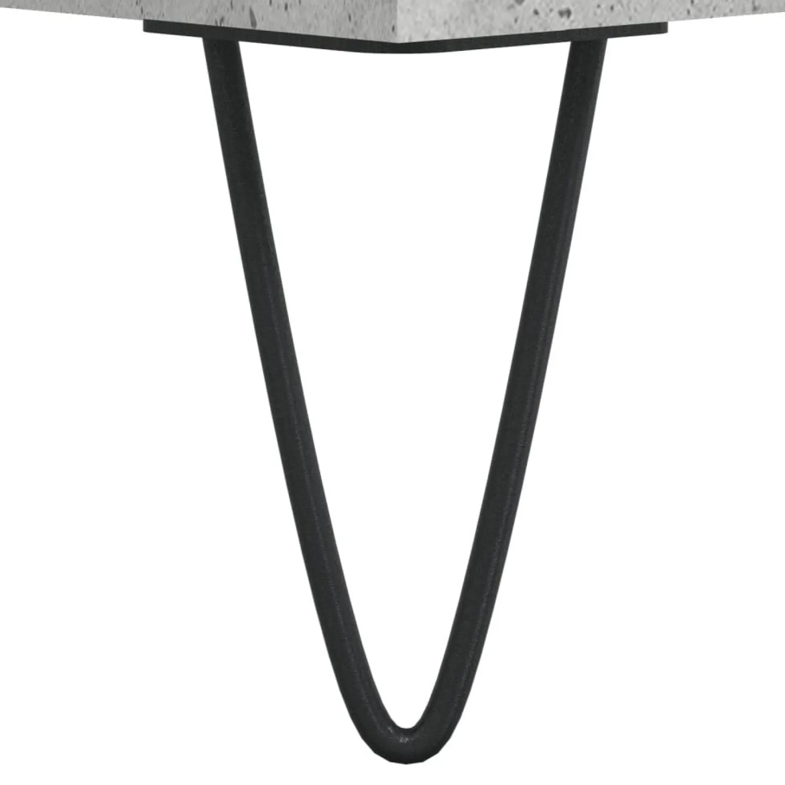 Szafka Szara Beton 34.5x34x90 cm do Salonu Pokoju Sypialni