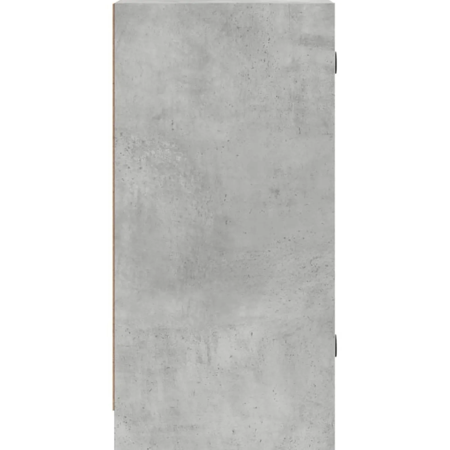 Szafka Szara Beton z Drzwiami Szklanymi 35x37x75.5 cm do Salonu