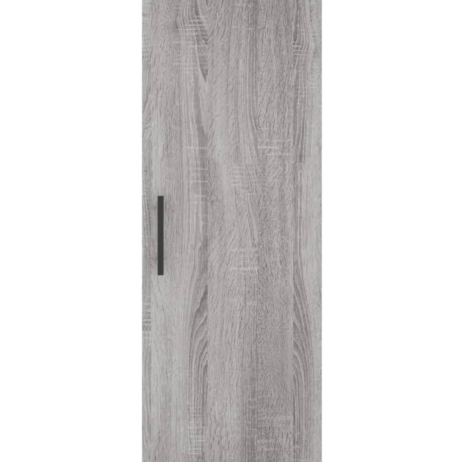 Szafka Szara Dąb Sonoma z Drzwiami 34.5x34x90 cm do Salonu Pokoju