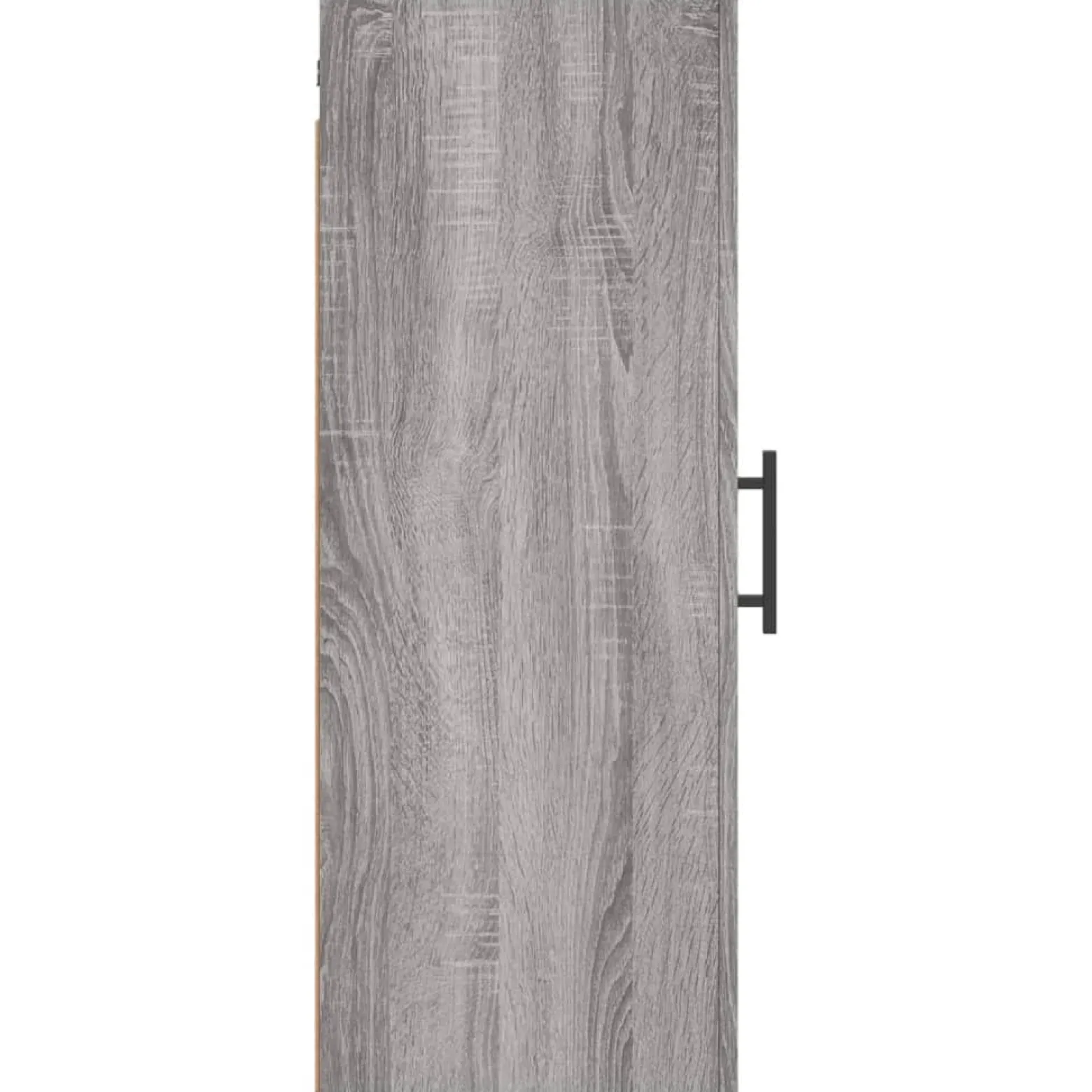 Szafka Szara Dąb Sonoma z Drzwiami 34.5x34x90 cm do Salonu Pokoju