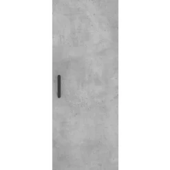 Szafka Szara z Drzwiami 34.5x34x180 cm do Salonu Pokoju Sypialni
