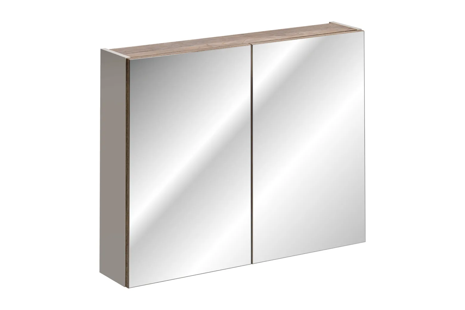 Szafka wisząca z lustrem 80 cm SANTA FE