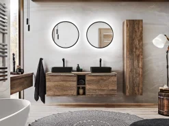 Szafka wisząca z lustrem 60 cm SANTA FE