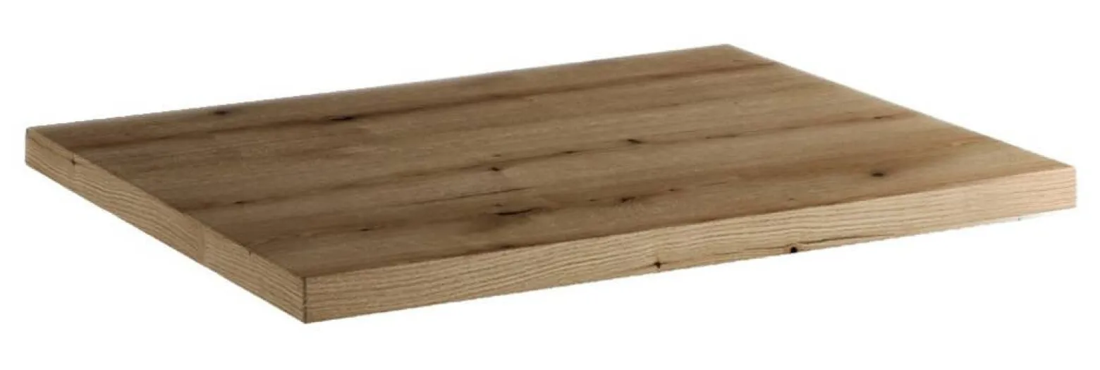 Szafka z blatem oak i umywalką Gaja 50 cm Line Reed Green z szufladami