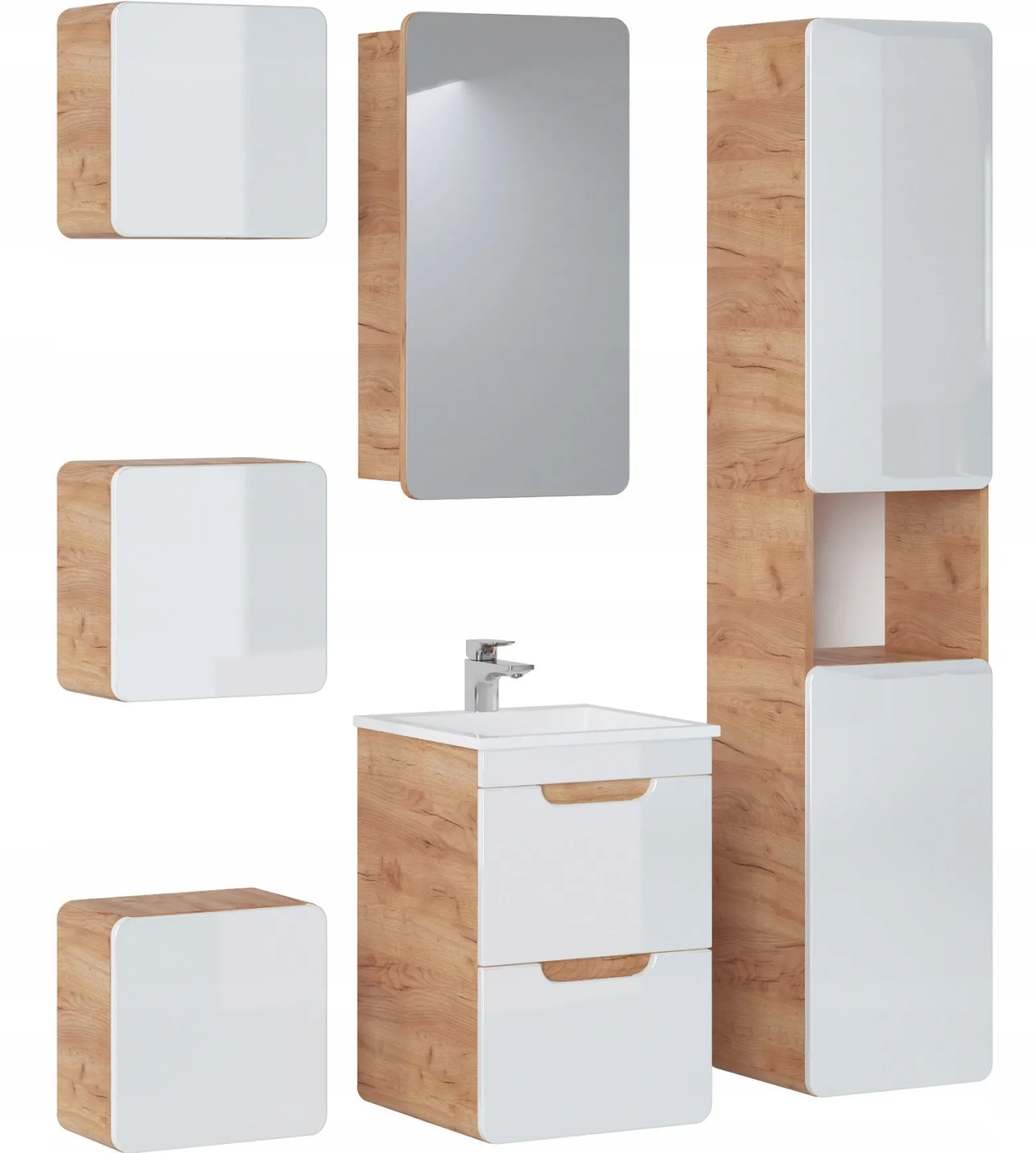 Szafka z lustrem 40 cm Aruba