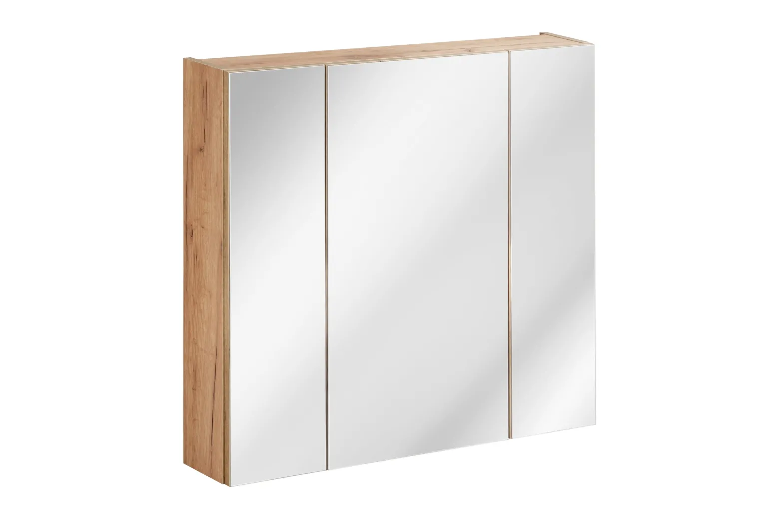 Szafka z lustrem 80 cm CAPRI DĄB