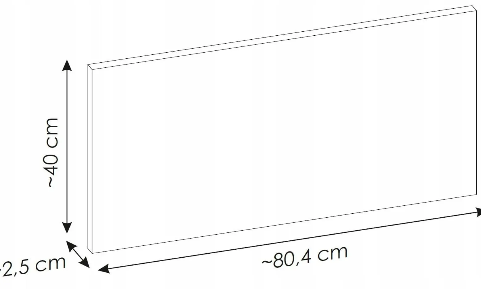 Szafka Z Umywalką 80 cm BLAT 2 Drzwi Ryfle NOVA KASZMIR