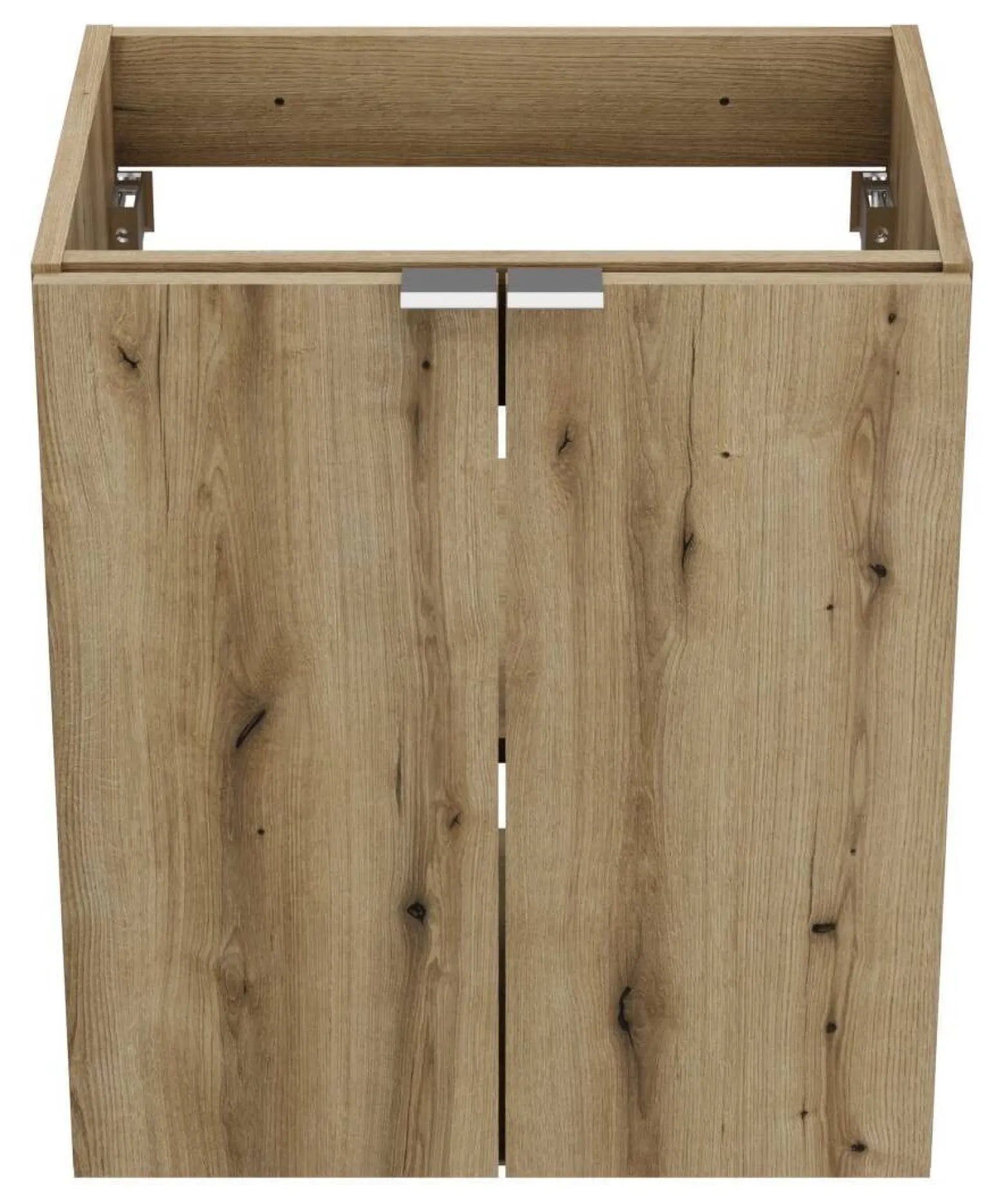 Szafka z Umywalką Nova Oak 50cm z Blatem i Umywalką Nablatową Gaja