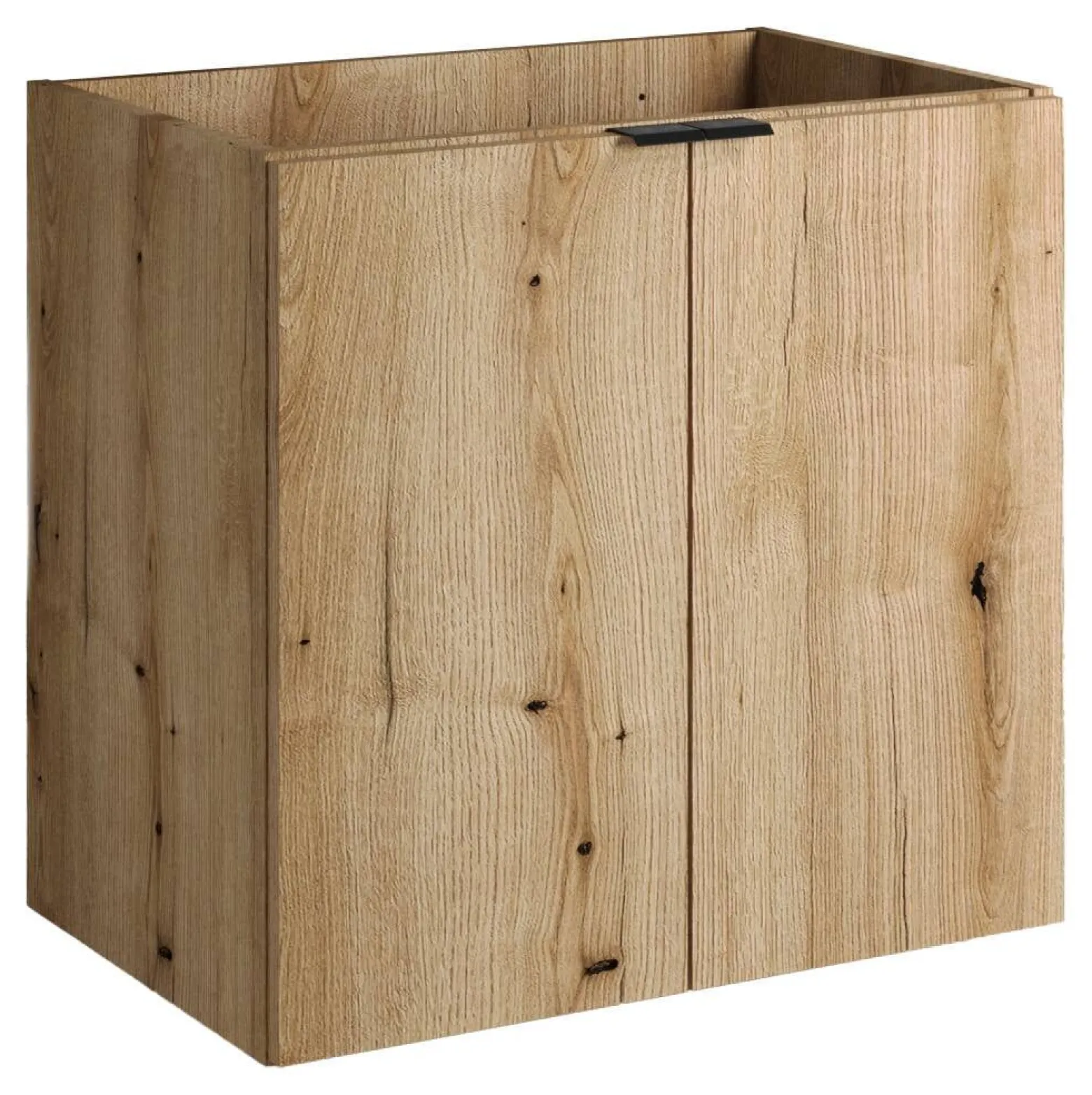 Szafka z Umywalką Nova Oak 120cm z Blatem i Dwiema Umywalkami Wiki
