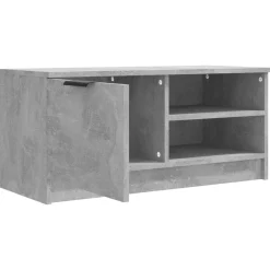 Szafki wiszące 2 szt. szarość betonu 80x35x36.5 cm