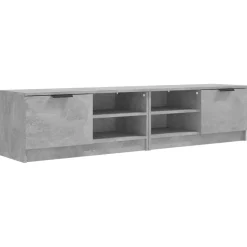 Szafki wiszące 2 szt. szarość betonu 80x35x36.5 cm