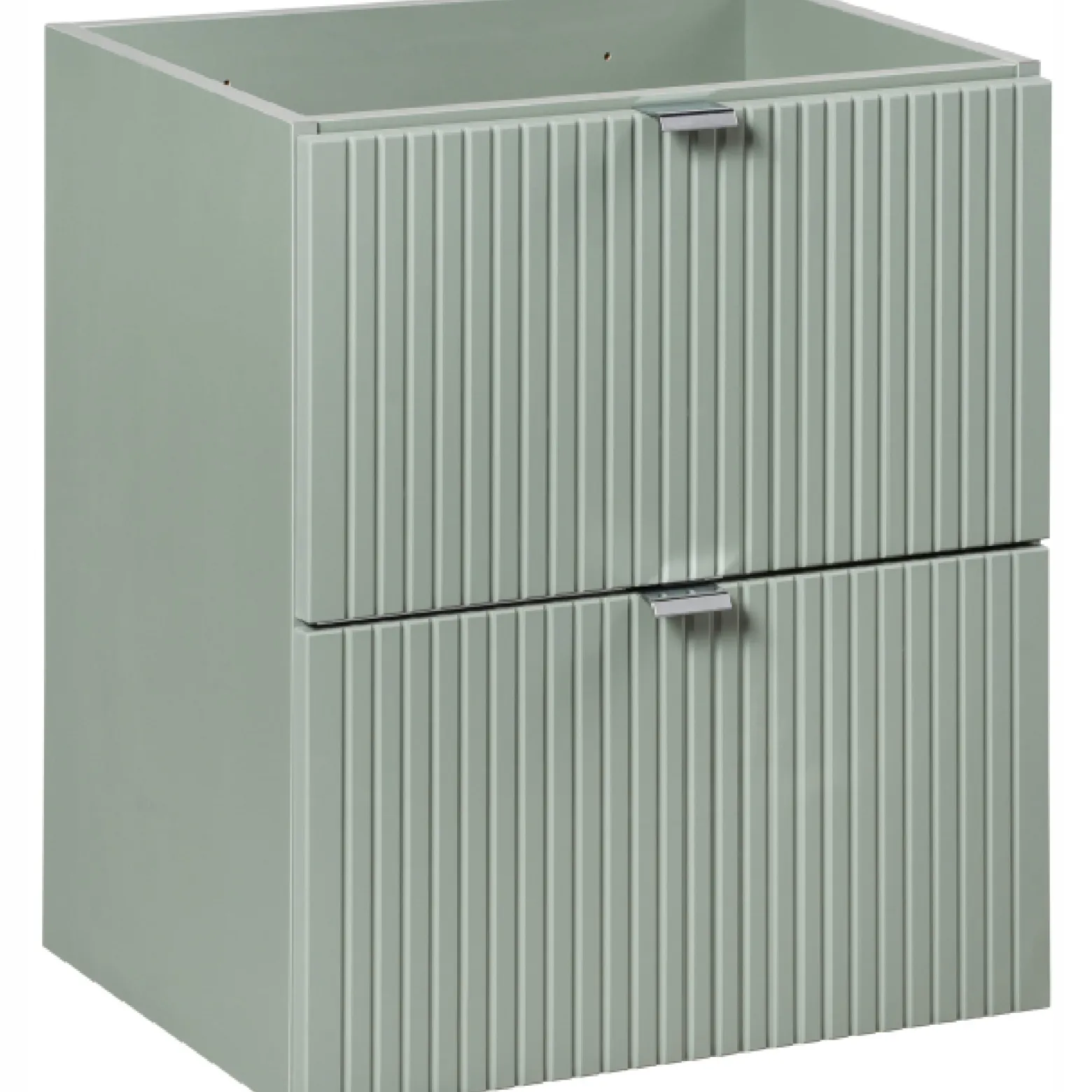SZAŁWIOWA szafka z blatem 50cm LINE REED GREEN z szufladami