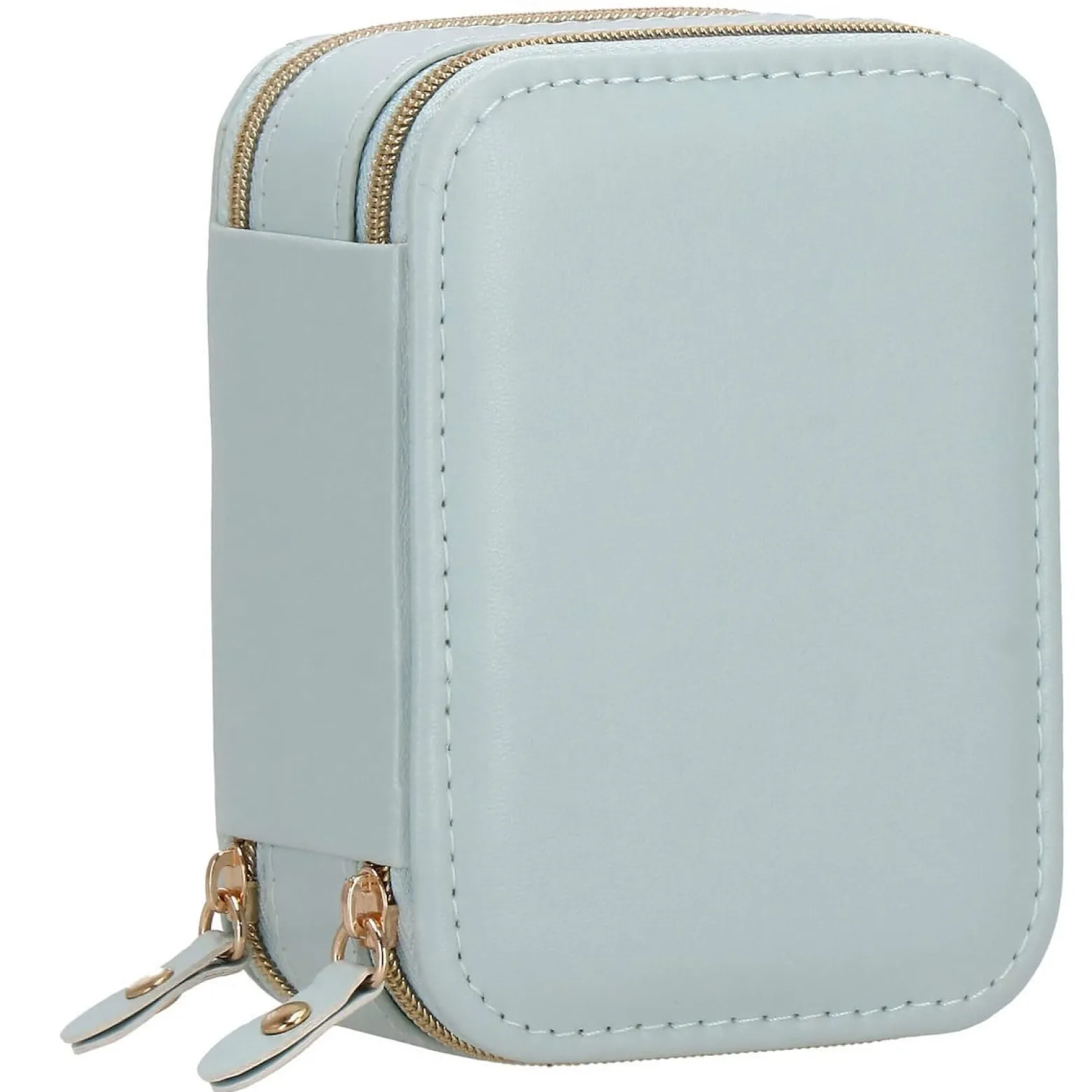 Szkatułka na biżuterię ekoskóra 11,5x8,5x5,5 cm organizer