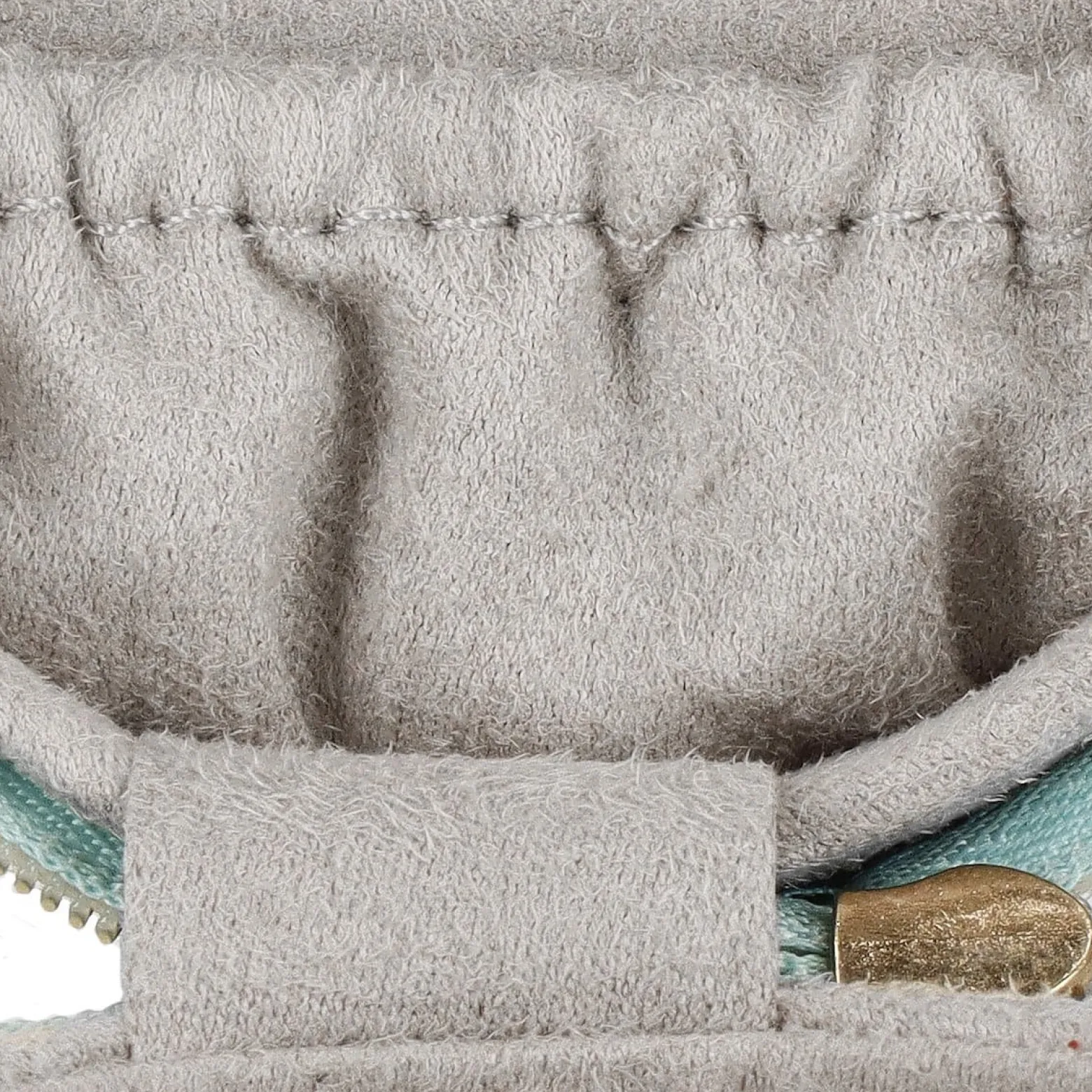 Szkatułka na biżuterię okrągła 8x5 cm miętowy organizer