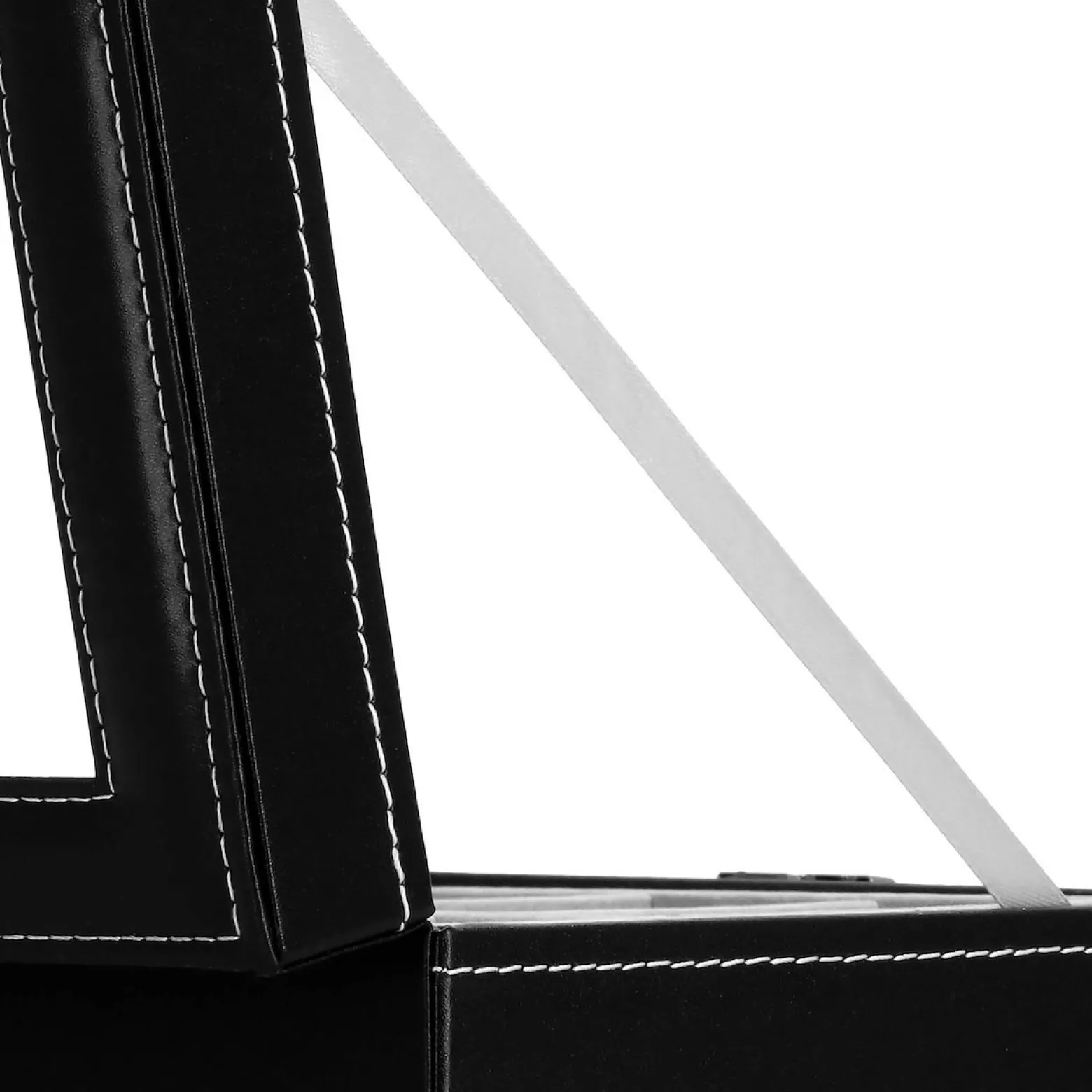 Szkatułka na zegarki 25x20x8 cm ekoskóra organizer