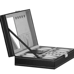 Szkatułka na zegarki 33x20x9cm organizer z przegródkami