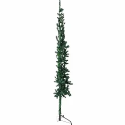 Sztuczna choinka połówka Zielony 150 cm vidaXL