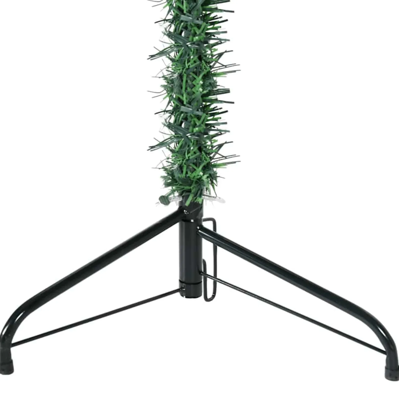 Sztuczna choinka połówka Zielony 150 cm vidaXL