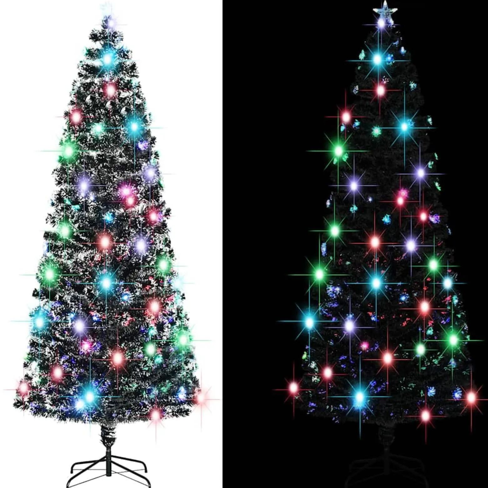 Sztuczna choinka Zielony 240 x 102 cm vidaXL