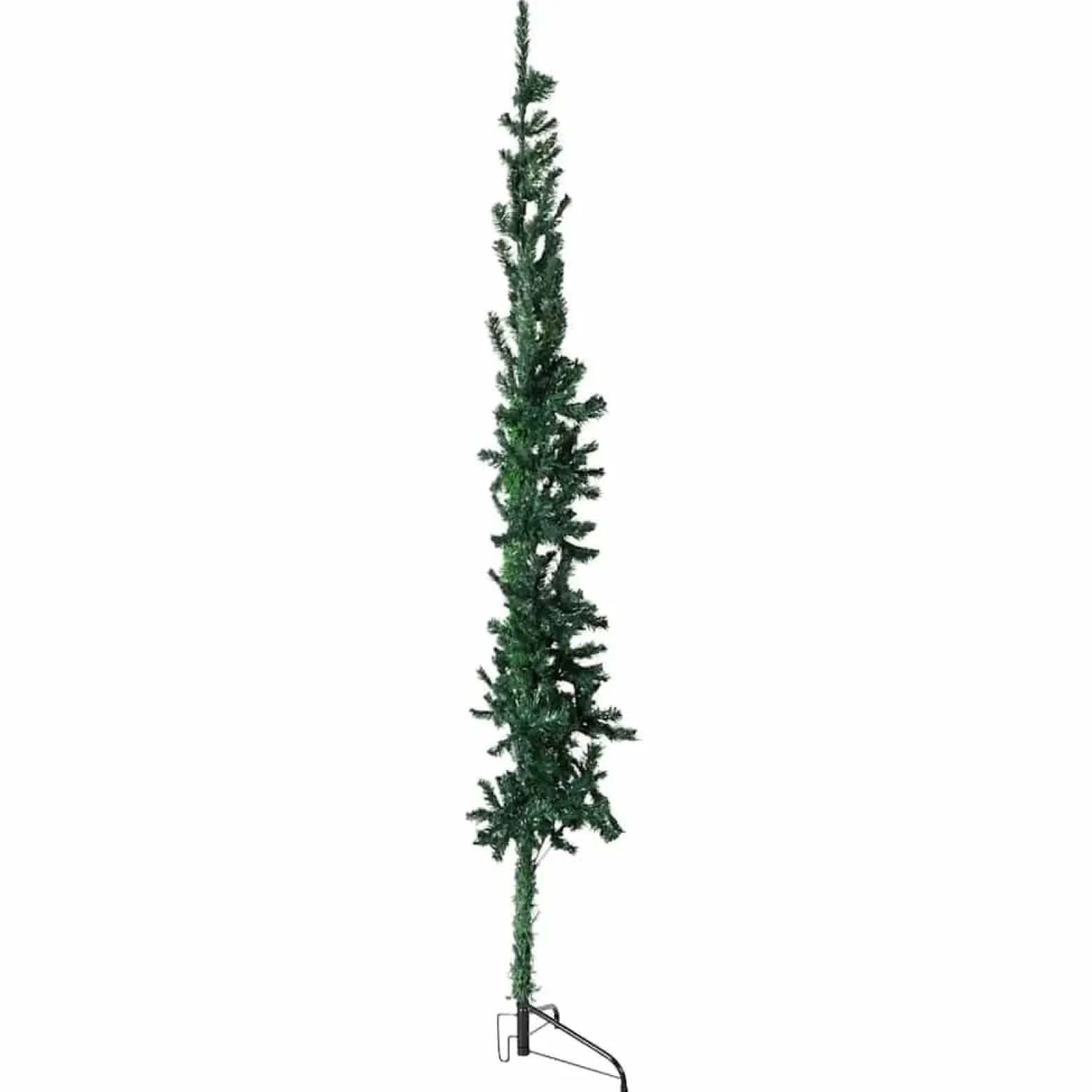 Sztuczna choinka połówka Zielony 150 cm vidaXL