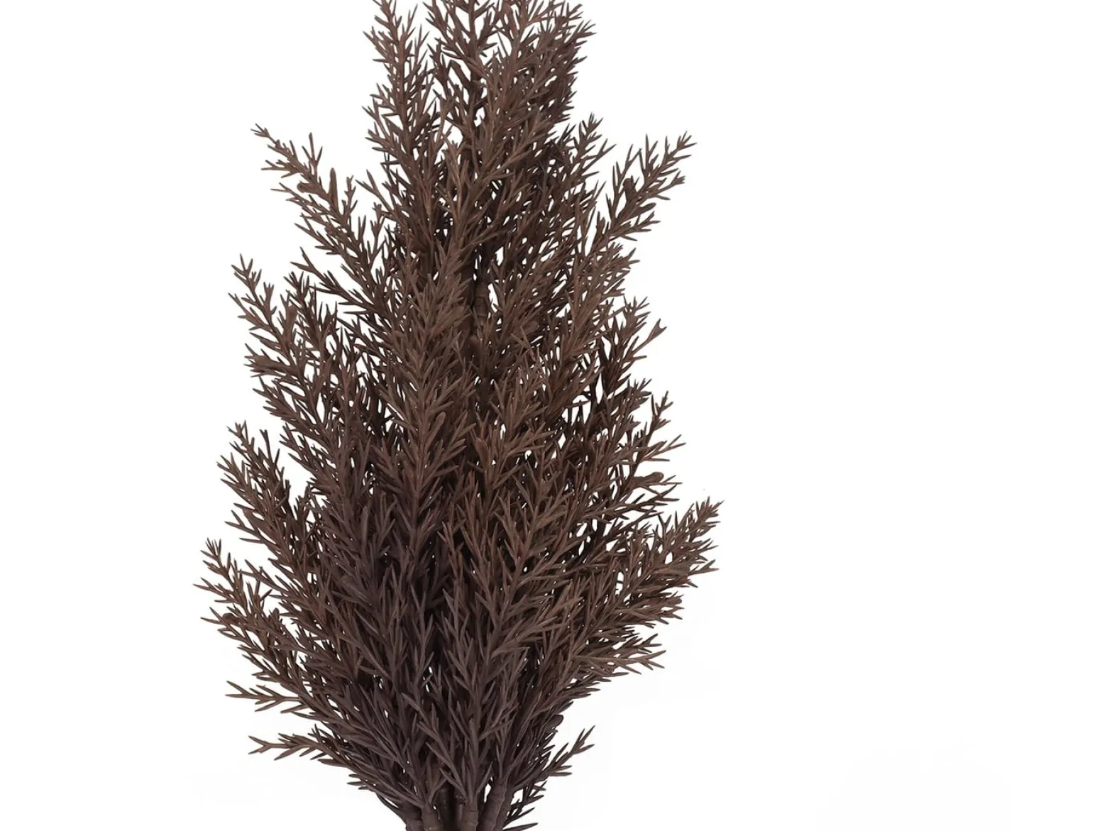 Sztuczna gałązka 80 cm brązowa