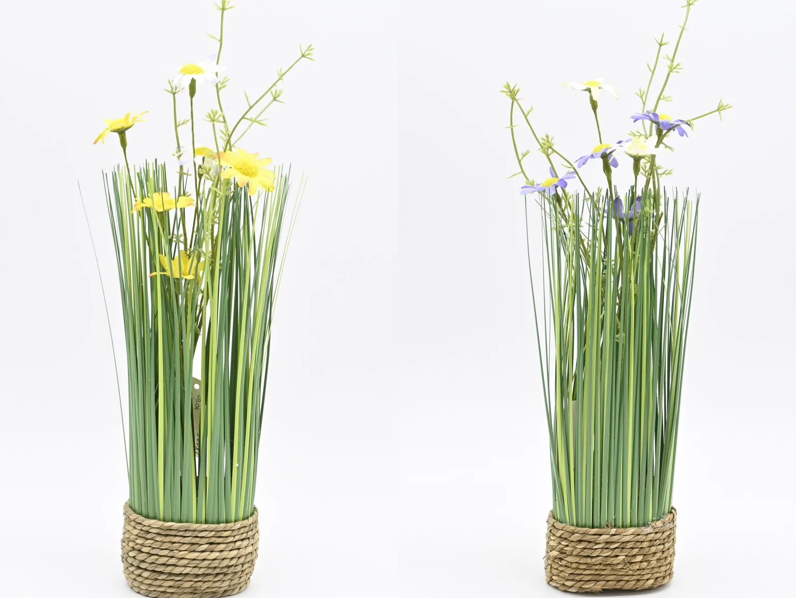 Sztuczna trawa z kwiatami 34 cm mix wzorów