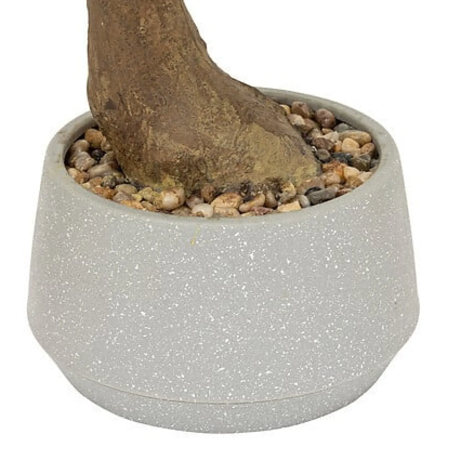 Sztuczne drzewko Bonsai 45 cm w szarej ceramicznej donicy