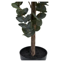 Sztuczne DRZEWKO EUKALIPTUS 120 cm w donicy z cementu