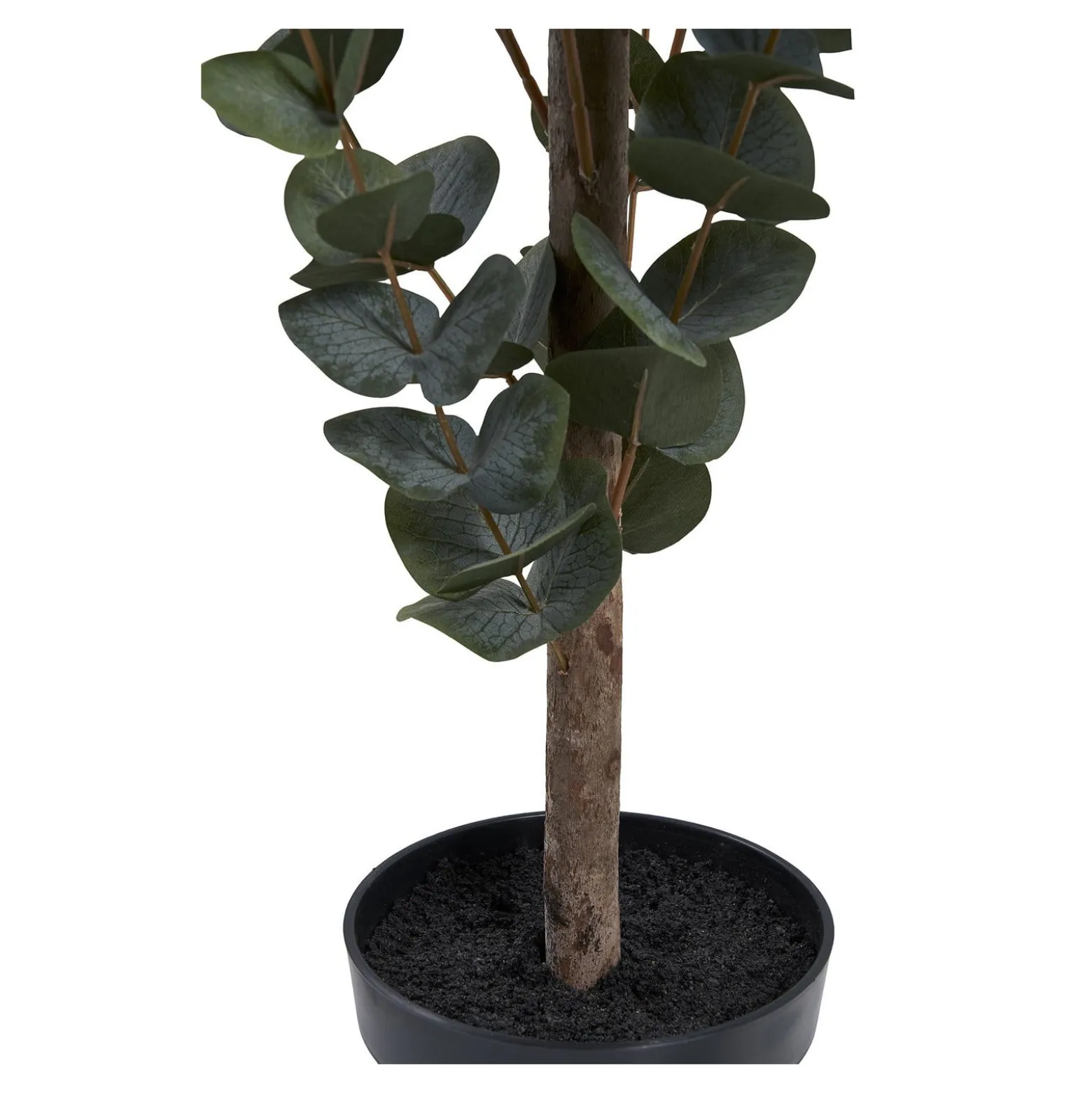Sztuczne DRZEWKO EUKALIPTUS 120 cm w donicy z cementu