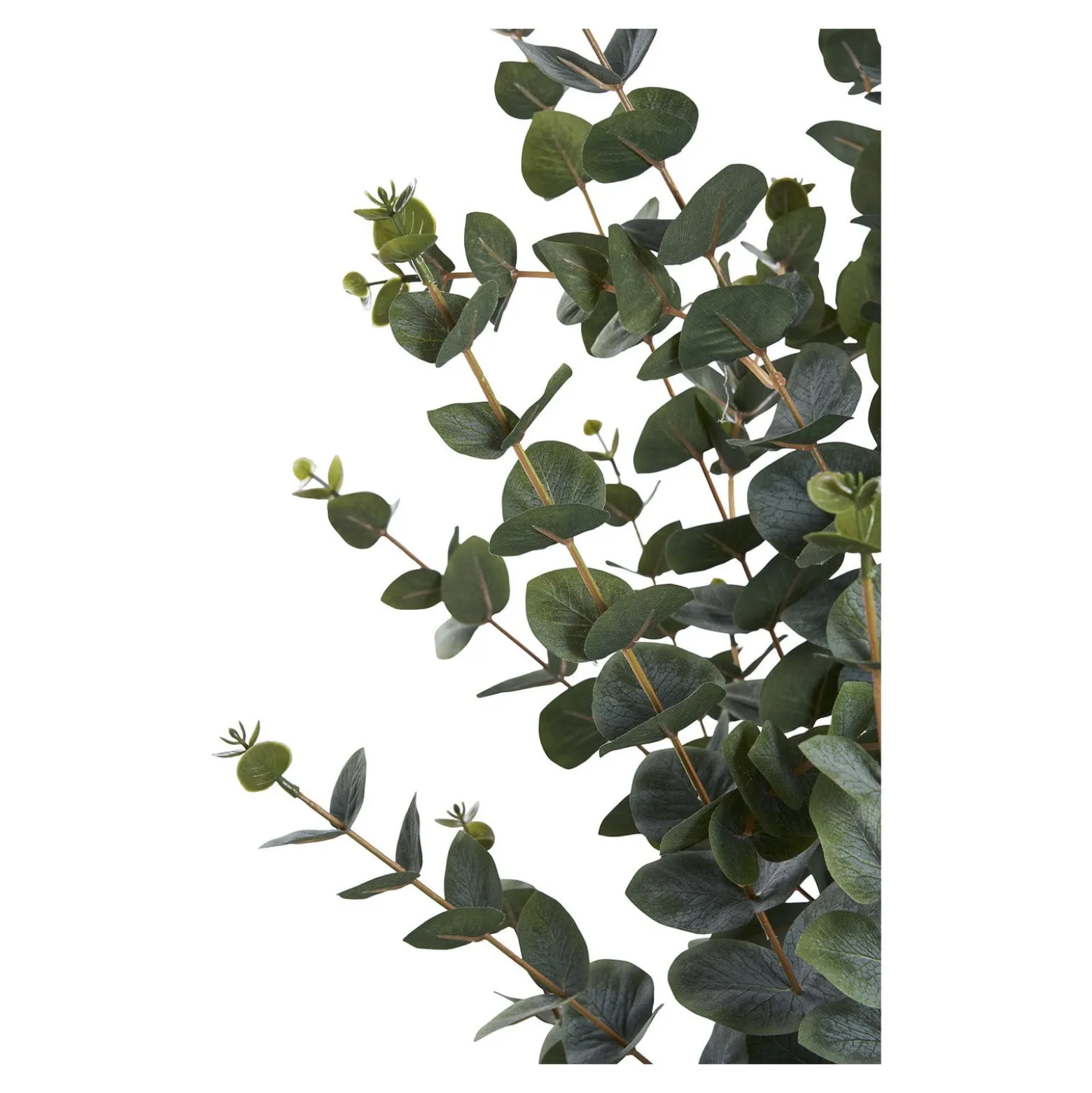 Sztuczne DRZEWKO EUKALIPTUS 120 cm w donicy z cementu