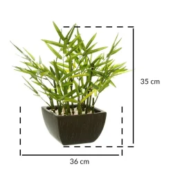 Sztuczne kwiaty - bambus w doniczce, wys. 35 cm