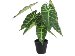 Sztuczny kwiat w doniczce Xanthosoma 38 cm