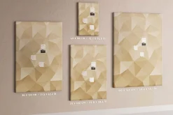 Tablica korkowa do pracy nadruk Starodawny plakat + pinezki