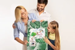 Tablica korkowa planer nadruk Marmur + pinezki