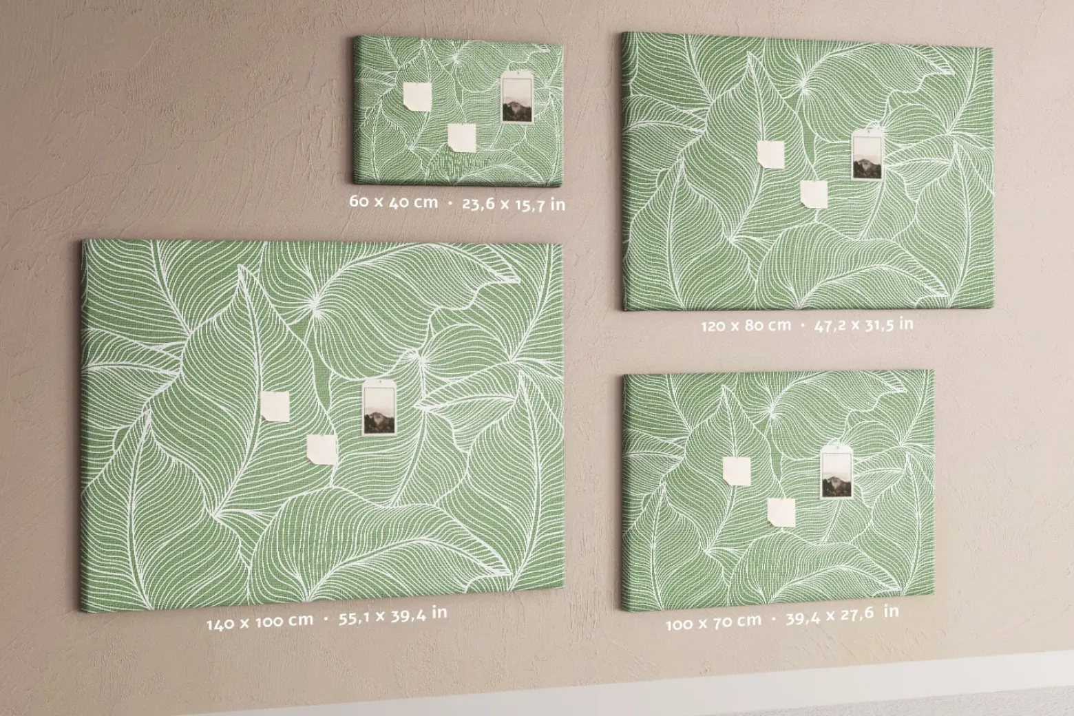 Tablica korkowa z nadrukiem organizer + pinezki Natura