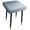 Taboret MAX BL06 szary błękit