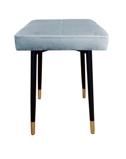Taboret MAX BL06 szary błękit