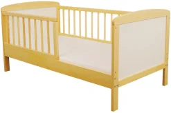 Tapczanik łóżeczko Bartek 120x60 sosna/biały łóżko sosnowe przedszkolaka