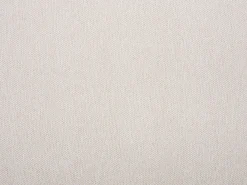 Tapicerowana sofa narożna z poduchami beżowa