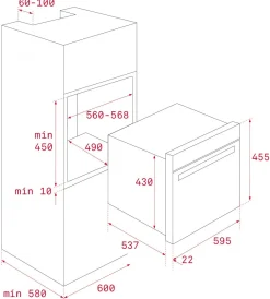 TEKA Piekarnik HLC 8440 C BK czarny 111160012 *